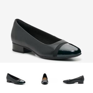 Clarks Juliet Monte Flat 7.5 Wide